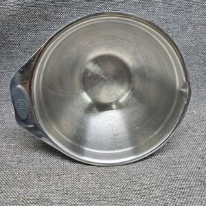 Princess House Mixing Bowl Culinario Series 2QT Silver Good Stainless Steel Prep